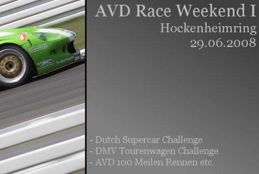 AVD Race Weekend