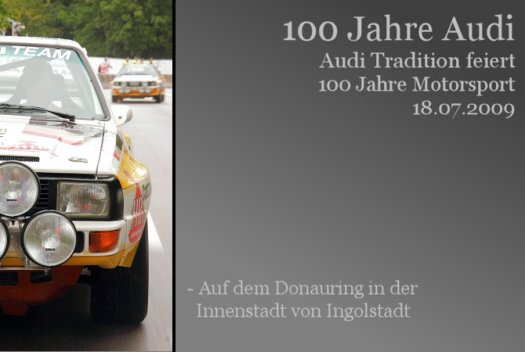100 Jahre Audi
