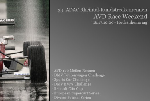 39. ADAC Rheintal Rennen / AVD Race Weekend