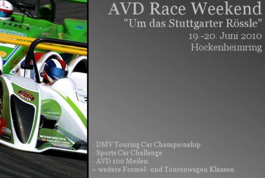 AVD Race Weekend  Stuttgarter Rössle