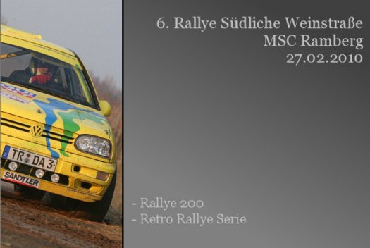 Rallye SÜW