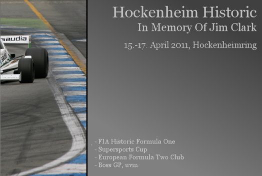 Hockenheim Historic  -  In Memory Of Jim Clark