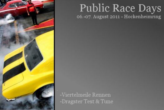 Public Race Days 2011