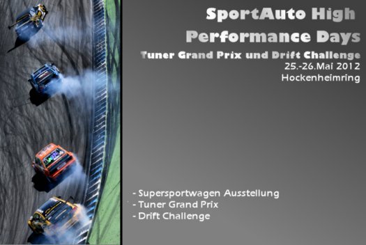 SportAuto High Performance Days  -  Tuner Grand Prix und Drift Challenge
